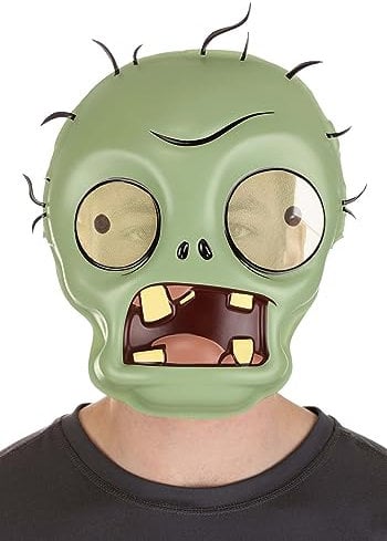 Fun Costumes Plants vs Zombies Zombie Mask Standard