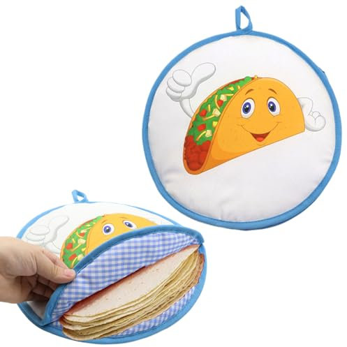 12 Inch Tortilla Warmer Pouch Microwavable Insulated Bag 31cm Holder Server Cloth Tortilla Warmer Microwavable Tortilla Warmer Bag Tortilla Warmer Container Tortilla Holder Warmer Pouch Tortilla Pouch