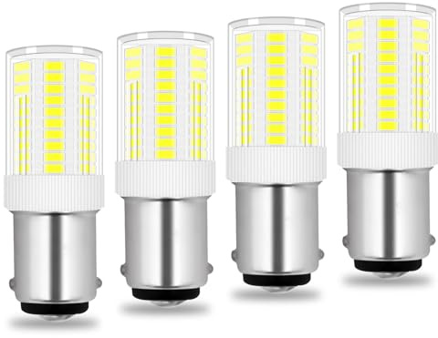TRIJZHOU B15d LED Lampe 4W AC220-230V Kaltweiß 6000K 1er-Pack | nicht dimmbar, ersetzt 30-40W Glühlampe, 200 Lumen, Bajonett, für Nähmaschine