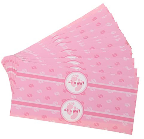 GARVALON Stück Geschlechtsaufkleber für Party Aufkleber zur Geschlechtsenthüllung Dekoration für Gender Reveal Party