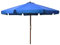 ShGaxin Sombrilla de jardín con palo de madera azul celeste 330 cm, Sombrilla Terraza Exterior, Parasol Terraza, Sombrilla Playa, Parasol Exterior, Sombrilla De Patio - 47219