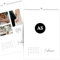 heaven+paper A3 Fotokalender immerwährend jahresunabhängig ohne Jahr zum selbstgestalten Wandkalender im eleganten Design, modern & schick ideal zum verschenken (Simplicity, A3)