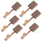 Spazzole di carbone 6 pezzi di ricambio, compatibili con Makita DHP456, DDF456, DTD146, BDF452, adatte per CB440, CB436, CB448, carbone motore Makita, durevole, su misura