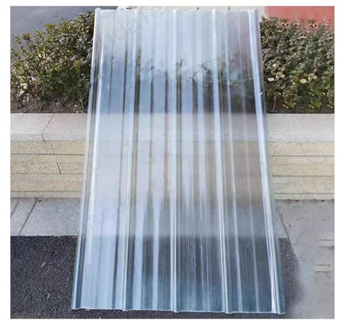 ZXCASDF Panel for Tejado de Invernadero,Placa de Iluminación Natural FRP，Placa Ondulada for Exterior,Panel for Tejado Transparente,Placa Ondulada,Lámina Techo de Garaje(3pcs,0.9 * 0.8m/35 * 31in)