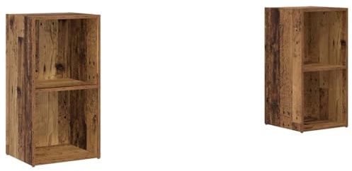 vidaXL Modular Shelves - Cube Organiser & Room Divider - Rectangular Shelves for Living Room, Bedroom, Office or Indoor Use