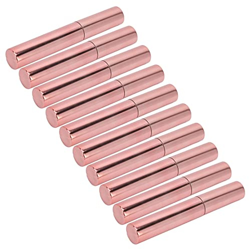 Tube de Mascara Vide 10 Pi ces 10 ml R cipients pour Colle Cils avec Insert en Caoutchouc R utilisables pour Maquillage Professionnel