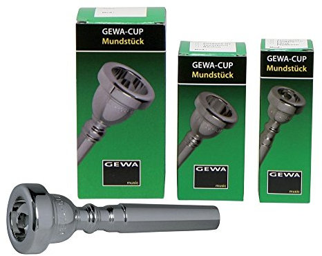 Gewa 710011 Mundstück Trompete 10 T, versilbert