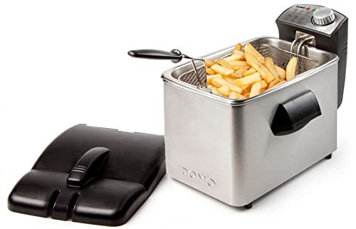 Domo DO-457FR Friteuse Inox 3 L 2200 W