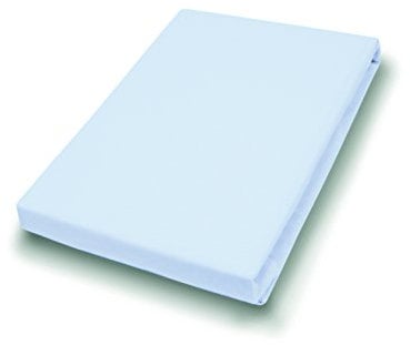 Hahn Elastan-Feinjersey-Split-Topper-Spannbetttuch 180x200-200x220 cm Hellgrau-883