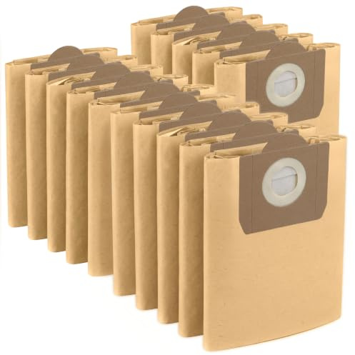 Spares2go Strong Dust Bags for Earlex Vacuum Cleaners (Pack of 15)