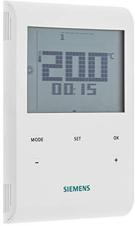 thermostat ambiance - programmable - 230 volts - siemens rde100