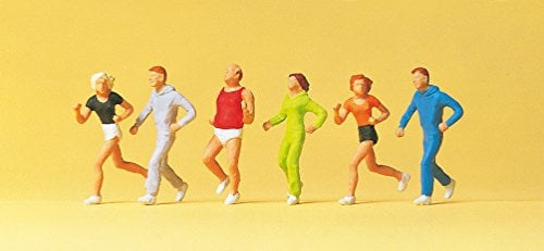Preiser 1/87 Ème PR14078 Model Railway Joggers