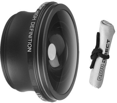 Digital Nc 2.2X Teleconverter Lens for Sony DCR-DVD305 + Stepping Ring (25mm-37mm) + Nwv Direct Microfiber Cleaning Cloth