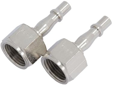 Neilsen CT1682 2pc 1/2in BSP Female Air Hose Bayonet Fitting | 2-piece set, 1/2in BSP female, Air hose fitting, Bayonet fitting, Workshop air tool accessory