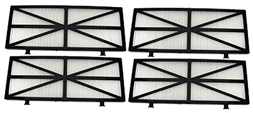 Dolphin kit de 4 cartuchos 50 micrones para robot dolphin master m3, swash y nauty 9991422-assy