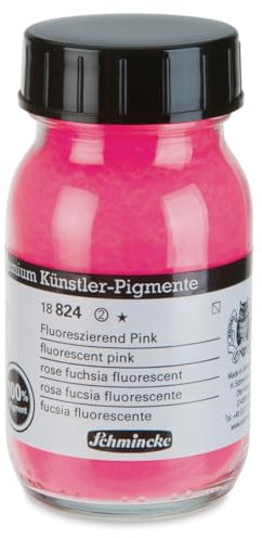 Schmincke 100 ml de pigmentos fluorescentes rosa 18 824 055