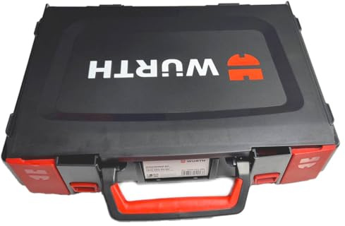WÜRTH Spiralbohrer Bohrer Satz 2-10mm HSS 82-teilig im System-Koffer 5964062400 für Stahl, Allgemeine Baustähle, Unlegierte Vergütungsstähle, Gusseisen, Metalle