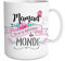 Les Trésors De Lily STC Tasse mug meilleure maman du monde - idée cadeau