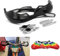 Motorrad Handschutz Handguards Handschutz Motorrad -Universal Für Sur Ron 22 mm 28 mm Lenker -Für Dirt Bike, Motorrad, MX Racing, ATV, Quad- Schwarz