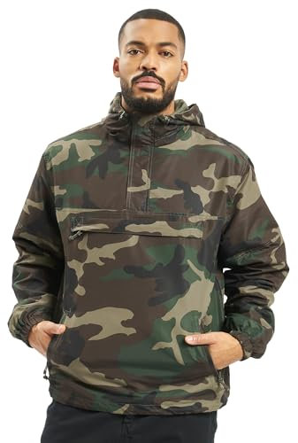 Brandit Summer Windbreaker, color: darkcamo, size: 3XL