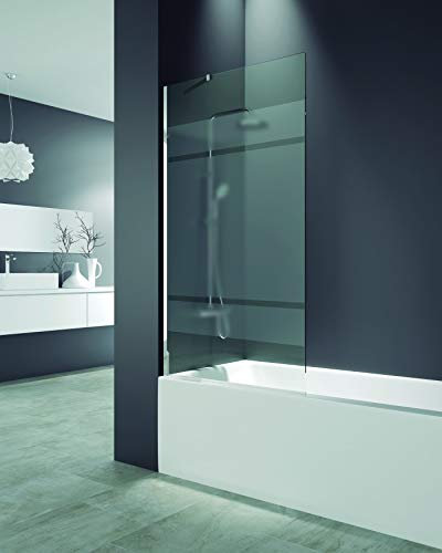Panel fijo para bañera 150x85 cm - Modelo Screen de GME - Cristales de 8 mm con Tratamiento antical de serie (FROST PLUS)