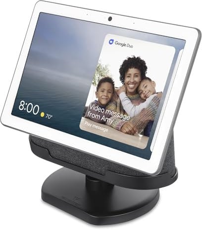 Wasserstein Soporte ajustable para Google Nest Hub Max (carbón)