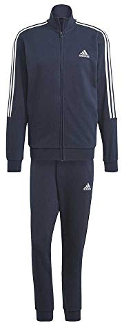 adidas Herren Basic 3-stripes Tricot Track Suit Trainingsanzug