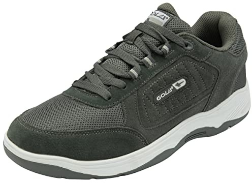 Gola Men's Belmont 2 Lace Walking Shoe, Charcoal, 10 UK