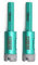 FACHLICH Dry Diamond Drill Bits,2pcs Diameter 18mm Hole Saw with Hex Shank for Granite Marble Tile Porcelain Ceramic Hard Materials