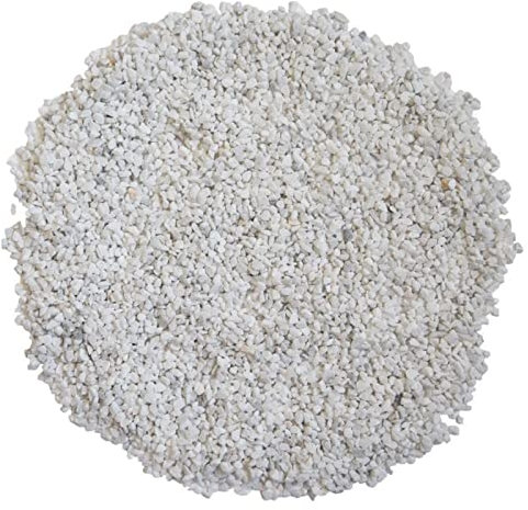 Jardinex Gravier décoratif coloré 2/4mm (Pot 1kg) - Blanc