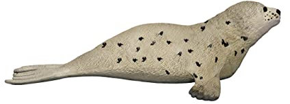 Deluxebase Mini-Tierabenteuer-Repliken – Siegel aus handbemalten realistischen kleinen Kunststoff-Siegelfiguren, detailliertes Wildtiermodell für Kinder, Zoo-Spiele, Partygeschenke und Geschenke