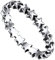 FOCALOOK Sterne Damenring aus 925 Sterling Silber Dezent Bandring Versprechen Ewigkeit Sterne Fingerring Schick Ring in Altsilber Farbe Schmuckstücke für Valentinstag Hochzeit Größe 67 (21.3)