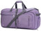 WANDF Reisetasche 85L mit Schuhfach Faltbare Weekender-Reisetasche Handgepäck für Männer Frauen (Lila)