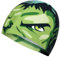 Gorro de Tela Green Man | Gorro de Natación | Gorro de Piscina | Alta Comodidad y Adherencia | Arte y Natación (Pequeño)