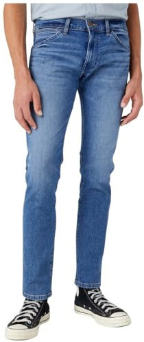 Wrangler Bryson Jeans, Smoke Sea, 36W x 32L Uomo