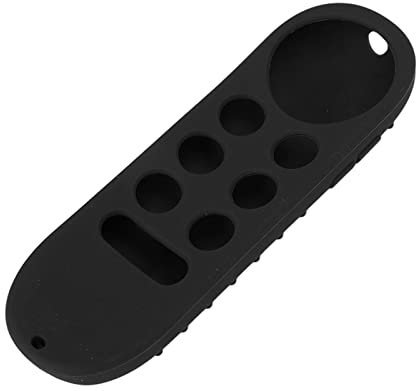 Funda Protectora de Control Remoto a Prueba de Golpes Protector Remoto Antideslizante Funda Protectora de Silicona para Chromecast con Google TV (Conjunto Negro)