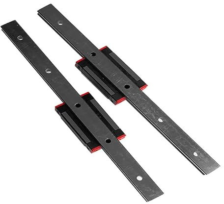 AYAZER 2 stücke P Klasse linear schienen EGR25 niedrigen Montage Platz linear führungen + 4 stücke blöcke Slider carriges EGH25CA EGW25CC for CNC Router(EGH25SA P Class,1350mm)