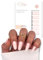 Fairy Nail selbstklebende Nagelfolien Nagelsticker Ombre Farbverlauf Maniküre Nailwraps 16 Nagellackstreifen Nagelaufkleber (Vertical Babyboomer)