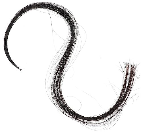 Amosfun Cellobogen Haare Ersatz Langlebiges Schwarzes Pferdehaar Vorgebundenes Endstück Geeignet Für Cellobogen Praktisches Zubehör Für Anfänger Und Studenten Einfache Montage Hochwertiges