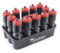 12 PACK 750ml Pull Top Sports Water Bottle & Carrier Holder - Training Team Lid