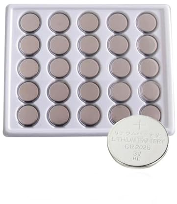 3V CR2025 BOTTONE 10 BATTERIE BATTERIA OROLOGIO PILA CALCOLATRICE SCONTATI vih