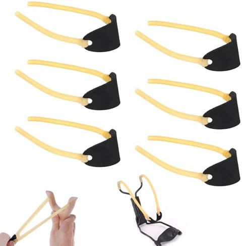 6 Stück Steinschleuder Gummi, Schleuder Gummi Schleuder Gummi Für Zwille Ersatzgummi Steinschleuder Slingshot Gummi Steinschleuder Gummi für Die Meisten Schleudern, für Jagdkatapulte Im Freien