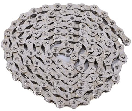 POENVFPO Fahrradkette, Multifunktionale, Aufladbare 27-Gang-Kette aus Edelstahl für Mountainbike-Rennräder, Ersatzteile (18-24 Geschwindigkeit)