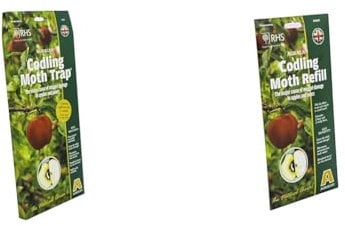 Agralan Pheromone Codling Moth Trap & Codling Moth Refill for Apple and Pear Trees | Natural Pheromone Trap|