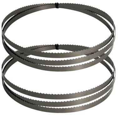 2 STÜCKE for Metabo Charnwood Draper Bandsäge Holz Metall Schneiden 1712mm Bandsägeblatt 1712x9.7x0.35mm Elektrowerkzeug Zubehör TPI 6