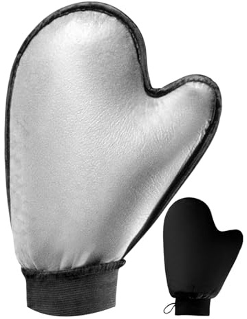 Samtbräuner, doppelseitiger Bräunungsfaktor, Bräunungs-Applikator - Mikrofaser-Samt trägt die Bräunung gleichmäßig für Nebel, Lotion und Hautpflegeprodukt auf.