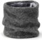 BARFULKER Winter Halsschlauch Herren Damen Halswärmer Halstuch Gesichtsschal, Schlauchschal Halswärmer Gesichtsschal Fleece Loop Schal Winddichte Gesichtsmaske, Dunkelgrau
