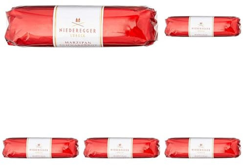Niederegger Marzipan Schwarzbrot, 5er Pack (1 x 300 g)