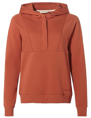 VAUDE Damen Kapuzenpullover Manukau Hoody IV, warm, aus GOTS zertifizierter Bio-Baumwolle