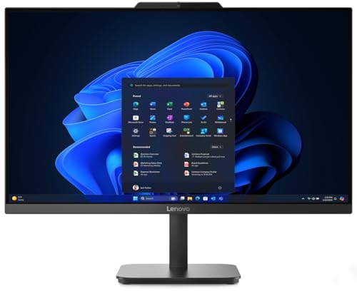 Lenovo 24 All-in-One Desktop Computer for Home Office, 32GB DDR4 RAM, 1TB PCIe SSD, Intel Processor, 23.8 FHD AIO, WiFi 6, BT 5.2, RJ-45, HDMI, Keyboard and Mouse